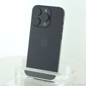 〔中古品〕 iPhone15 Pro 512GB ブラックチタニウム MTUH3J／A SIMフリー【305】