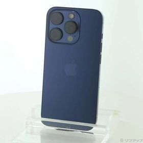〔中古品〕 iPhone15 Pro 512GB ブルーチタニウム MTUL3J／A SIMフリー【198】