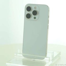 〔中古品〕 iPhone15 Pro 128GB ホワイトチタニウム MTU83J／A SIMフリー【344】