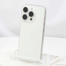 ソフマップ 〔中古品〕 iPhone15 Pro 128GB ホワイトチタニウム MTU83J／A SIMフリー【297】