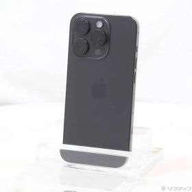 ソフマップ 〔中古品〕 iPhone15 Pro 128GB ブラックチタニウム MTU73J／A SIMフリー【371】
