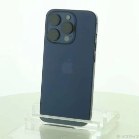 ソフマップ 〔中古品〕 iPhone15 Pro 128GB ブルーチタニウム NTUA3J／A SIMフリー【251】