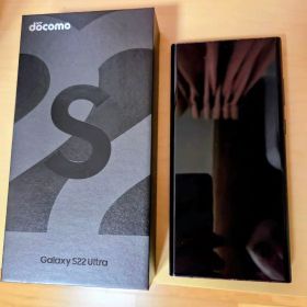 docomo Galaxy S22 Ultra 本体 ブラック