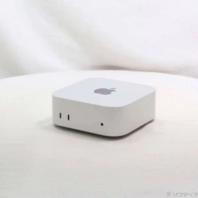 〔中古品〕 Mac mini Late-2024 MCYT4J／A Apple M4 10コアCPU_10コアGPU 24GB SSD512GB シルバー 〔15.7 Sequoia〕【258】