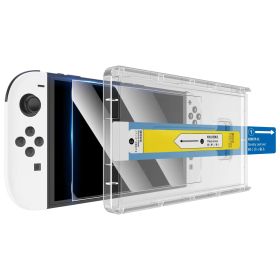 【1枚セット】For Switch 2 フィルム 貼り付けキット付き スイッチ 2/Switch 2 対応 ガラスフィルム 強化ガラス 硬度9H 高透過率 高感度タッチ 指紋防止 気泡防止 撥水撥油 耐衝撃 貼り付け簡単 液晶保護 超薄飛散防止 保護フィルム