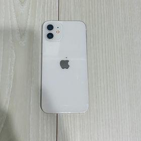 アイフォーン(iPhone)のアップル iPhone12 64GB ホワイト バッテリー80% ケース付き(スマートフォン本体)