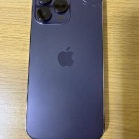 Apple iPhone 14 Pro Maxパープル 本体とケース付き
