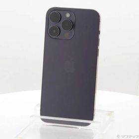〔中古品〕 iPhone14 Pro Max 128GB ディープパープル NQ993J／A SIMフリー【258】