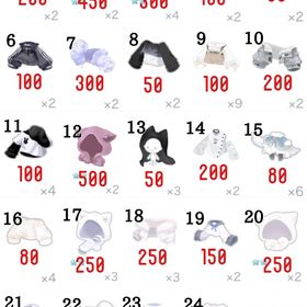 有トップスバラ売り① | ピグパ(ピグパーティ)のアイテム、RMTの販売・買取一覧