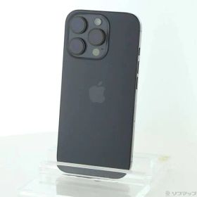 〔中古品〕 iPhone16 Pro 512GB ブラックチタニウム MYN43J／A SIMフリー【352】