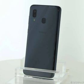 〔中古品〕 GALAXY A30 64GB ブラック SCV43 auロック解除SIMフリー【196】