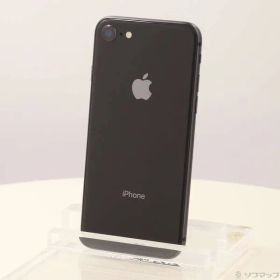 〔中古品〕 iPhone8 64GB スペースグレイ MQ782J／A SIMフリー【251】