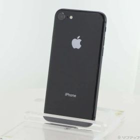 〔中古品〕 iPhone8 64GB スペースグレイ MQ782J／A SIMフリー【349】