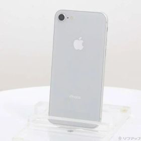 〔中古品〕 iPhone8 64GB シルバー MQ792J／A SIMフリー【344】