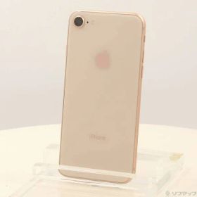 〔中古品〕 iPhone8 64GB ゴールド MQ7A2J／A SIMフリー【258】