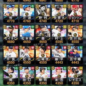 OB藤村極 OB野村、上沢極可能 | プロスピAのアカウントデータ、RMTの販売・買取一覧