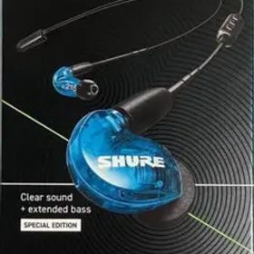 SHURE SE215SPE-B+BT2-A ワイヤレスイヤホン