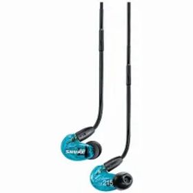 SHURE シュア 有線 イヤホン SE215SPE-A トランスルーセントブルー