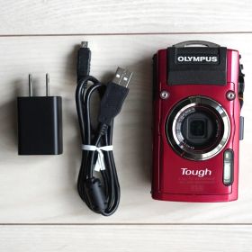 デジカメ 防水・防塵 1600万画素 STYLUS TG-3 Tough 赤