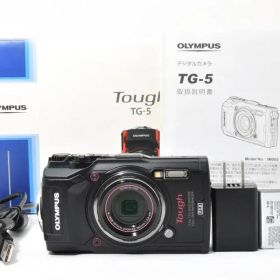 OLYMPUS Tough TG-5 黒 ブラック 充電器 コンデジ #1627