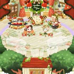 子猫といちごを摘みに ココリウムフルセット | ポケコロツイン(ポケツイ)のアカウントデータ、RMTの販売・買取一覧