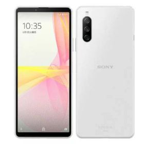 【SIMロック解除済】au Xperia10 III 5G SOG04 White SONY 当社3ヶ月間保証 中古 イオシス