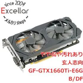 [bn:0] 玄人志向グラボ GF-GTX1660Ti-E6GB/DF PCIExp 6GB