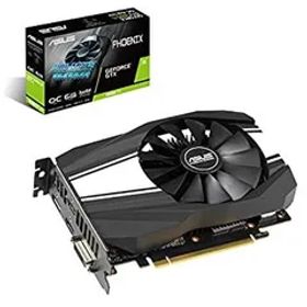 【中古】「非常に良い」ASUS NVIDIA GTX 1660Ti 搭載 デュアルボールベアリングファン 6GB PH-GTX1660TI-O6G