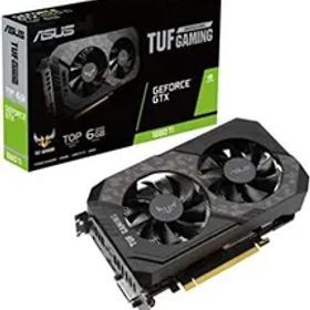 【中古】ASUS TUF Gaming GeForceR GTX 1660 Ti EVO 搭載ビデオカード TOP Edition 6GB GDDR6 TUF-GTX1660TI-T6G-EVO-GAMING