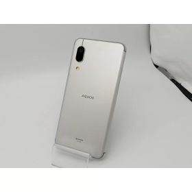 【中古】SHARP au 【SIMロック解除済み】 AQUOS sense3 basic シルバー 3GB 32GB SHV48【川越クレアモール】保証期間1ヶ月【ランクC】