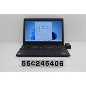 ノートパソコン Lenovo ThinkPad L580 Core i5 8250U 1.6GHz/8GB/128GB(SSD)/15.6W/FWXGA(1366x768)/Win11