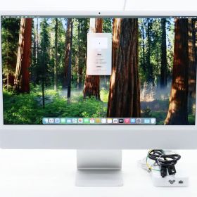 Apple iMac 24インチ 2021 Apple M1 3.2GHz 16GB 256GB(APPLE SSD) Apple M1(7コア) 24インチRetina 4.5K 4480x2520ドット macOS Sequoia 【中古】【20251223】