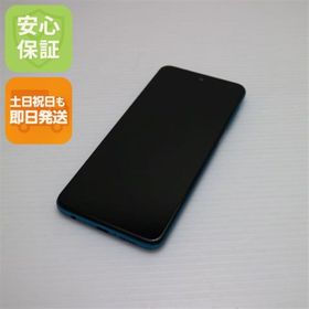 アンドロイド(ANDROID)の超美品 SIMフリー Redmi Note 9S 64GB オーロラブルー M999(スマートフォン本体)