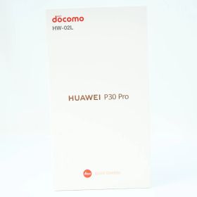 【液晶美品】docomo SIMフリー HUAWEI P30 Pro 128GB ブラック