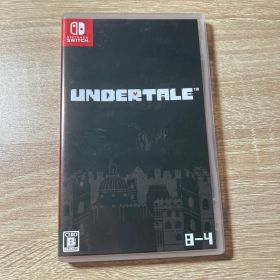 UNDERTALE Nintendo Switch ソフト・ケース・ゲームブック