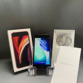 超美品 国内版 SIMフリー iPhoneSE 第2世代 64GB レッド色
