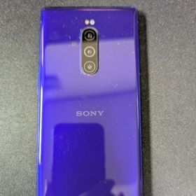 ジャンク品 SONY Xperia 1 64GB 802SO パープル 1台(スマートフォン本体)