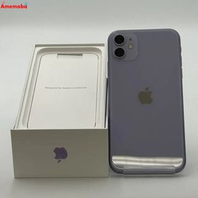爆速発送iPhone11 64GB パープル MWLX2J/A AU版SIMフリー 訳あり品