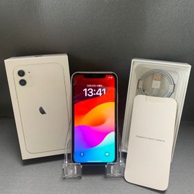 中古美品 国内版 SIMフリー iPhone11 64GB ホワイト色