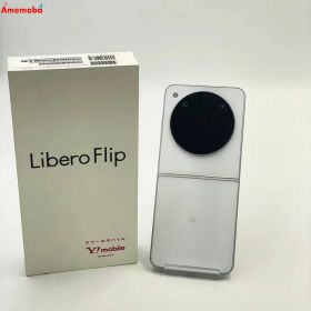 【中古】Libero Flip 6GB/128GB ホワイト A304ZT Y!mobile版SIMフリー