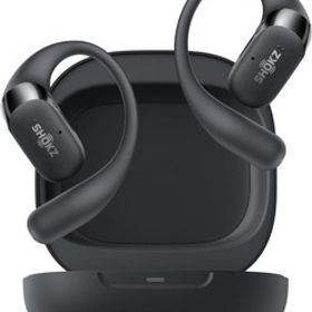 Shokz (ショックス) オープンイヤー イヤホン bluetooth ワイヤレスイヤホン OpenFit 2 合計48時間再生 Bluetooth5.4 ブラック
