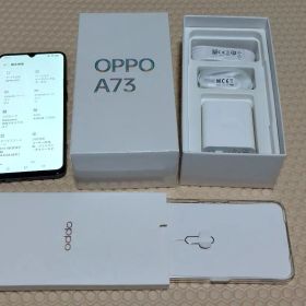 OPPO A73 本体と付属品