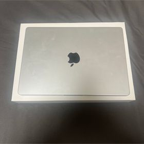マック(Mac (Apple))の美品MacBook Pro 14㌅ M1 16GB 500GB 14コア シルバ(ノートPC)