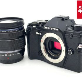 【中古】 【良品】 OM SYSTEM OM-5 12-45mm PRO レンズキット ブラック 【ミラーレス一眼】 【6ヶ月保証】