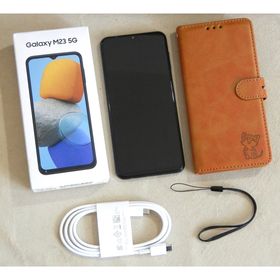 Galaxy M32 5G(SM-M236Q/DS) SIM Free ケース付(スマートフォン本体)