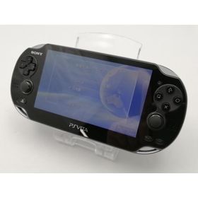 【中古】SONY PlayStation VITA Wi-Fiモデル クリスタルブラック PCH-1000 ZA01【仙台イービーンズ】保証期間１ヶ月【ランクC】
