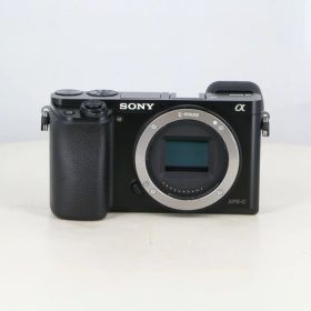 【中古】 (ソニー) SONY α6000 (ILCE-6000) ボディ ブラック【中古カメラ デジタル一眼】 ランク：B