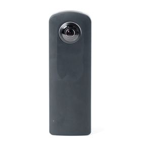 リコー(RICOH)のRICOH THETA S ブラック 360度全天球カメラ 360° Full HD 30fps フルハイビジョン動画 25分間連続撮影可能 精度の高い自然なスティッチング HDR合成撮影で明暗差のある室内撮影もきれいに撮影できます 910720 #14199(ビデオカメラ)