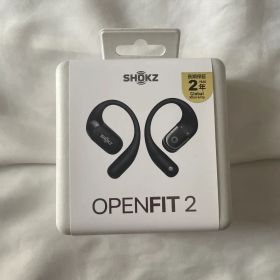 SHOKZ OPENFIT 2 ブラック イヤフォン