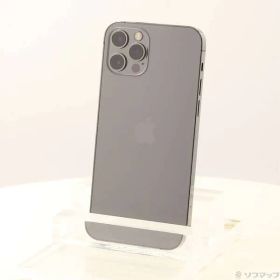 〔中古品〕 iPhone12 Pro 256GB グラファイト MGM93J／A SIMフリー【377】